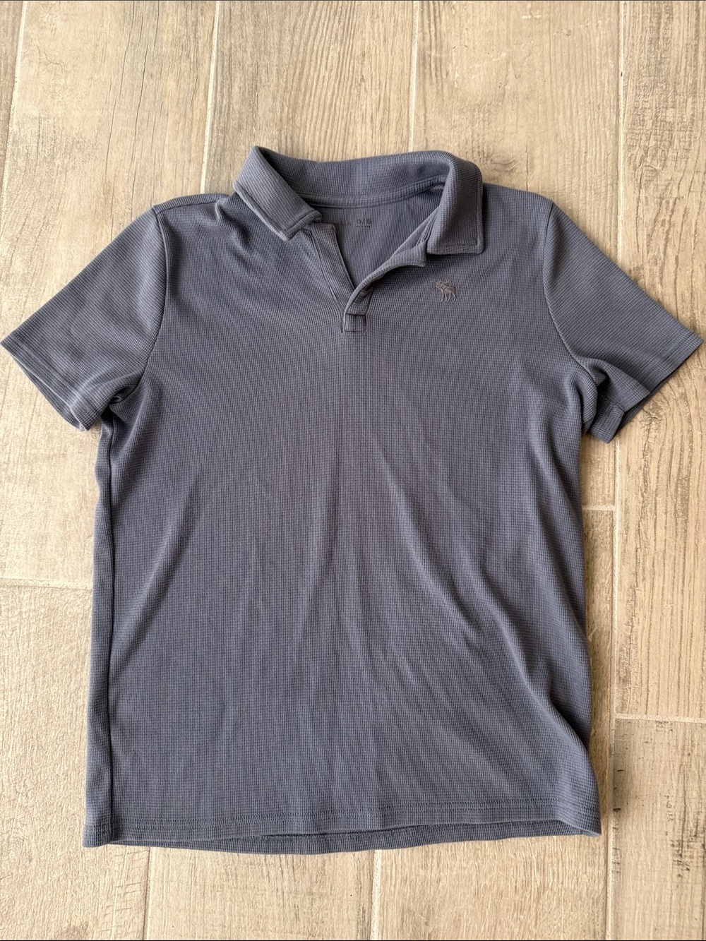 abercrombie kids Gray Short-Sleeve Polo